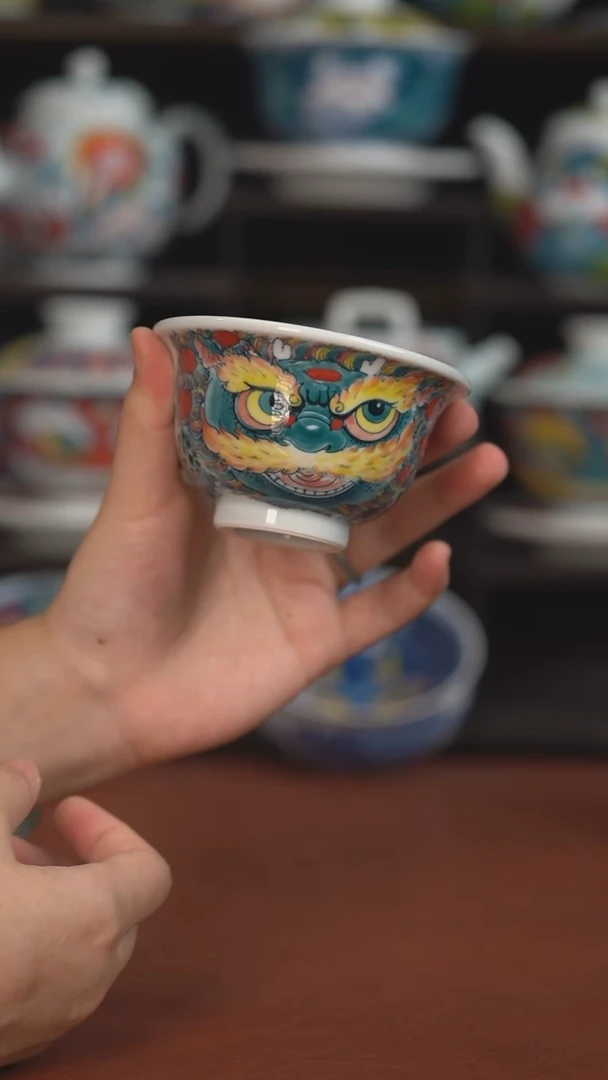 老师作品池鱼压手杯 （宠粉福利 ）
