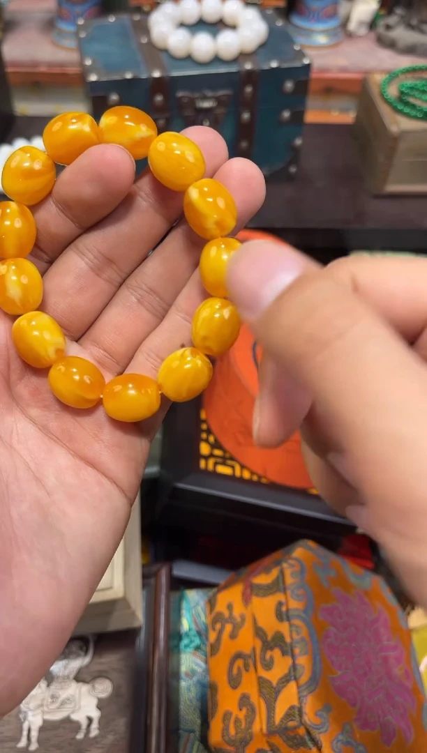 未镶嵌蜜蜡裸石E刘哥高端专属精品21