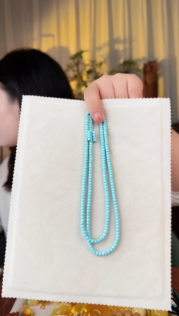 未镶嵌绿松石项链 01
