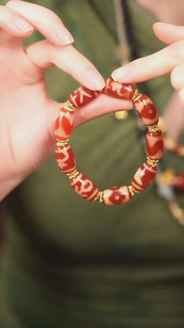 玛瑙/玉髓（覆膜）颈饰未镶嵌传世珠宝-多样性发其一