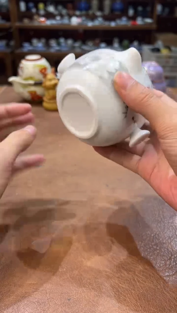 真的很便宜会开片的旅行茶具