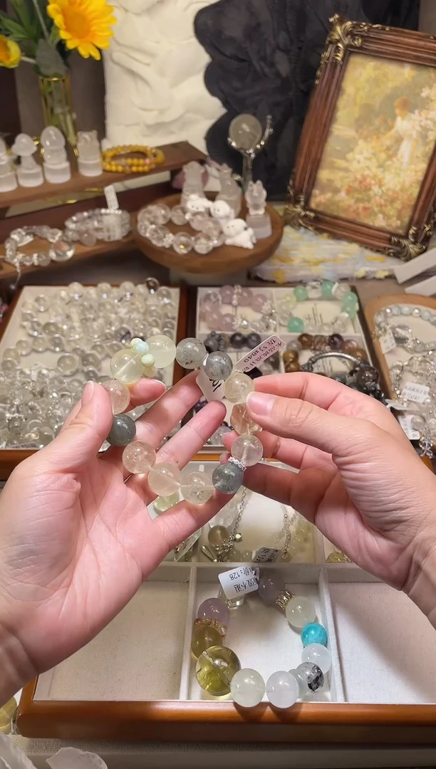 水晶手链未镶嵌849多样性发货