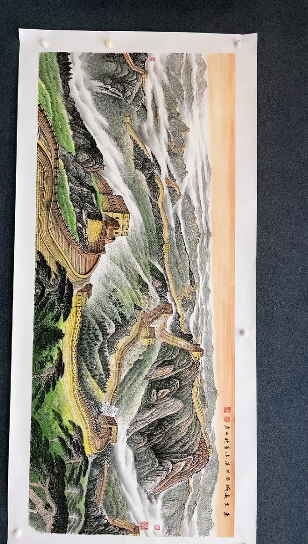 【闪购商品】国画 2.14-艺术-黄春香-八尺山水-63