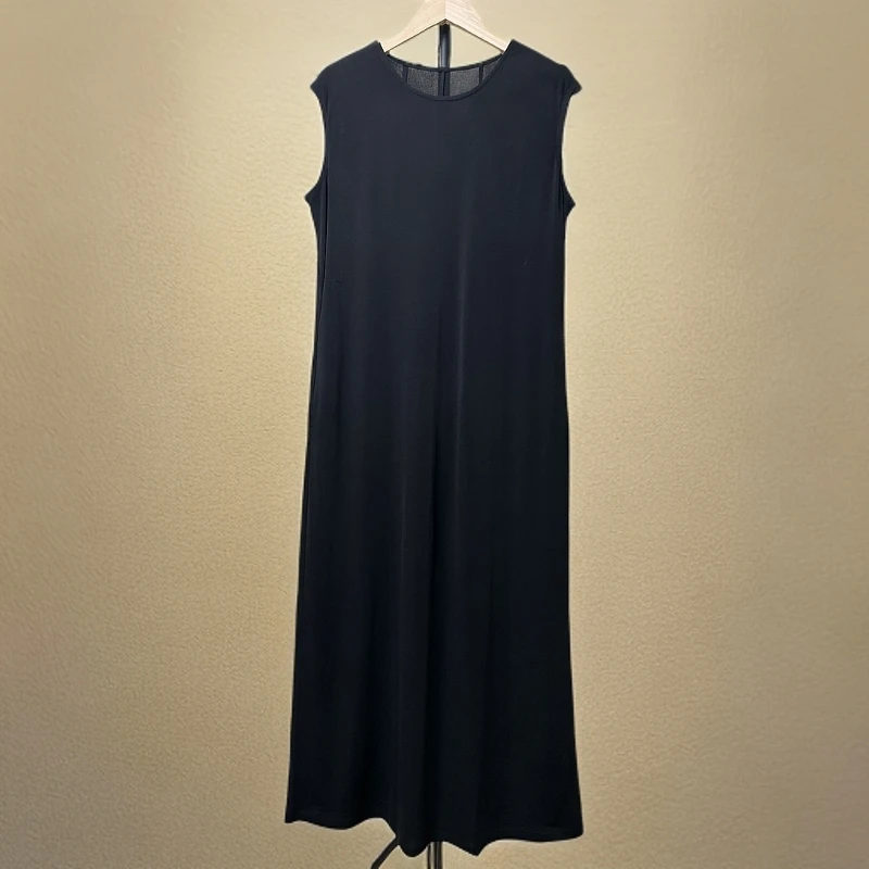 25款加捻针织桑蚕丝无袖连衣裙CZ3813