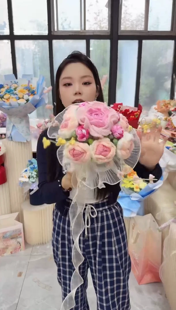 非遗手工定制花束，孤品清仓！！