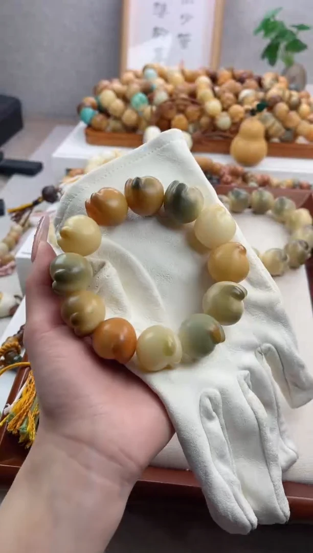 【闪购商品】菩提根/象牙果手串干磨猫爪23mm瑕疵不补c28