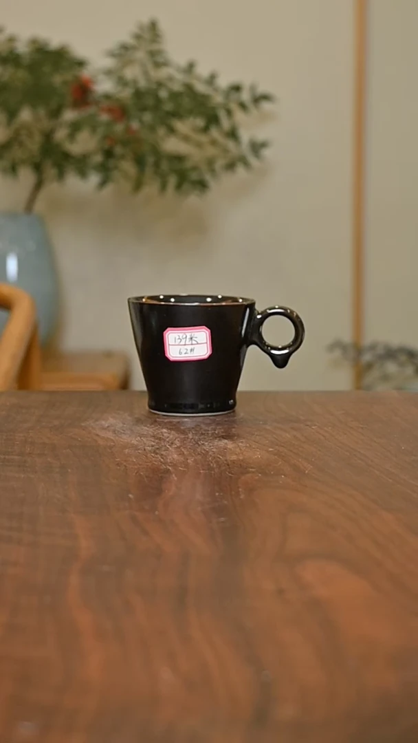 62#矿石釉 咖啡杯 微瑕 无款 120ml