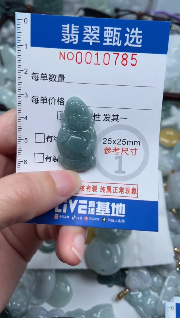 颈饰未镶嵌翡翠10785