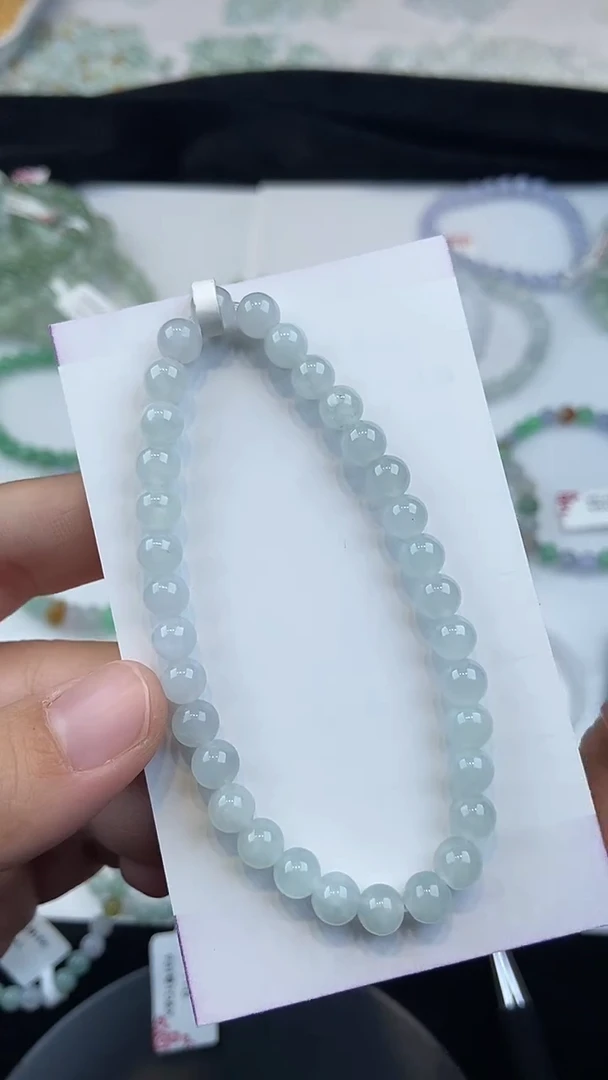 未镶嵌手链翡翠8号卡5.6mm