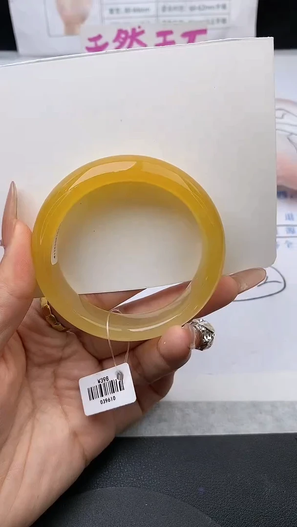 未镶嵌手镯石英质玉w68-HB53+