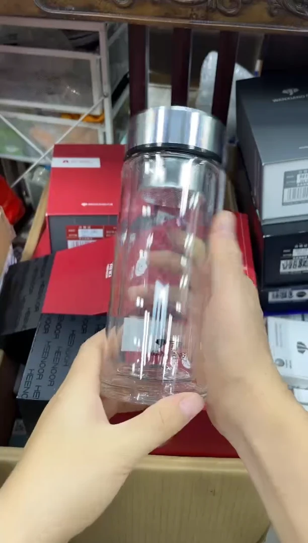 高硼硅玻璃无手柄款象家双层v929-430ml