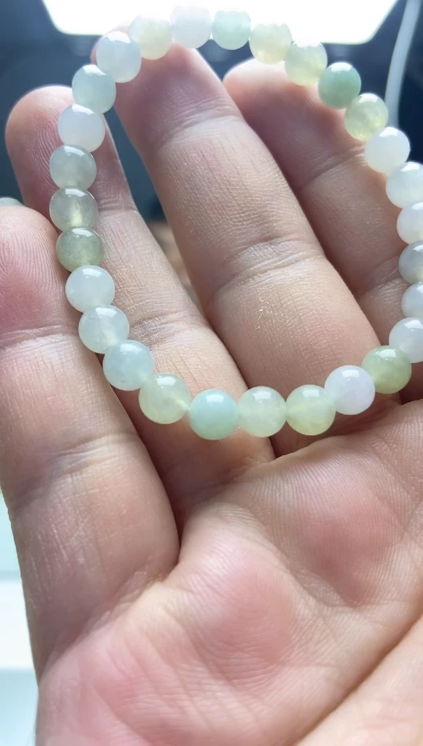未镶嵌手串翡翠A货手串