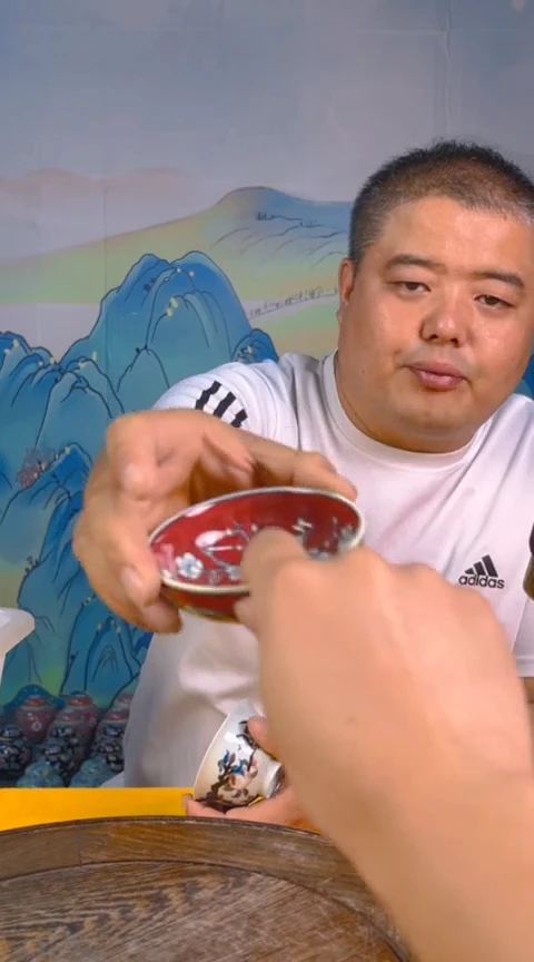 摆件景德镇陶瓷青花摆件77
