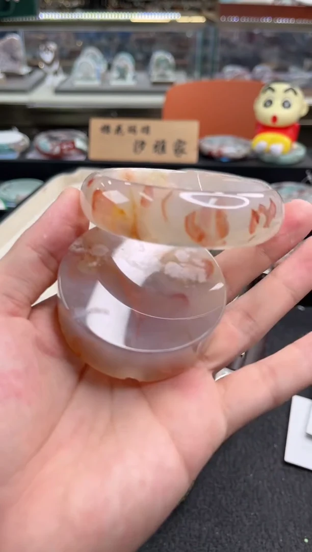 石英质玉手镯未镶嵌62圈口（赠品镯心）6742535