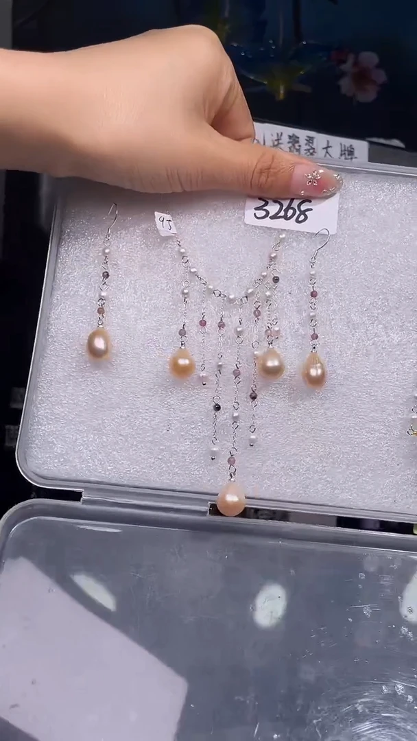 银S925镶嵌耳饰紫晶喜欢拍