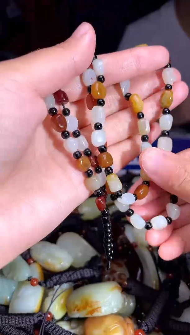 和田玉未镶嵌挂件1