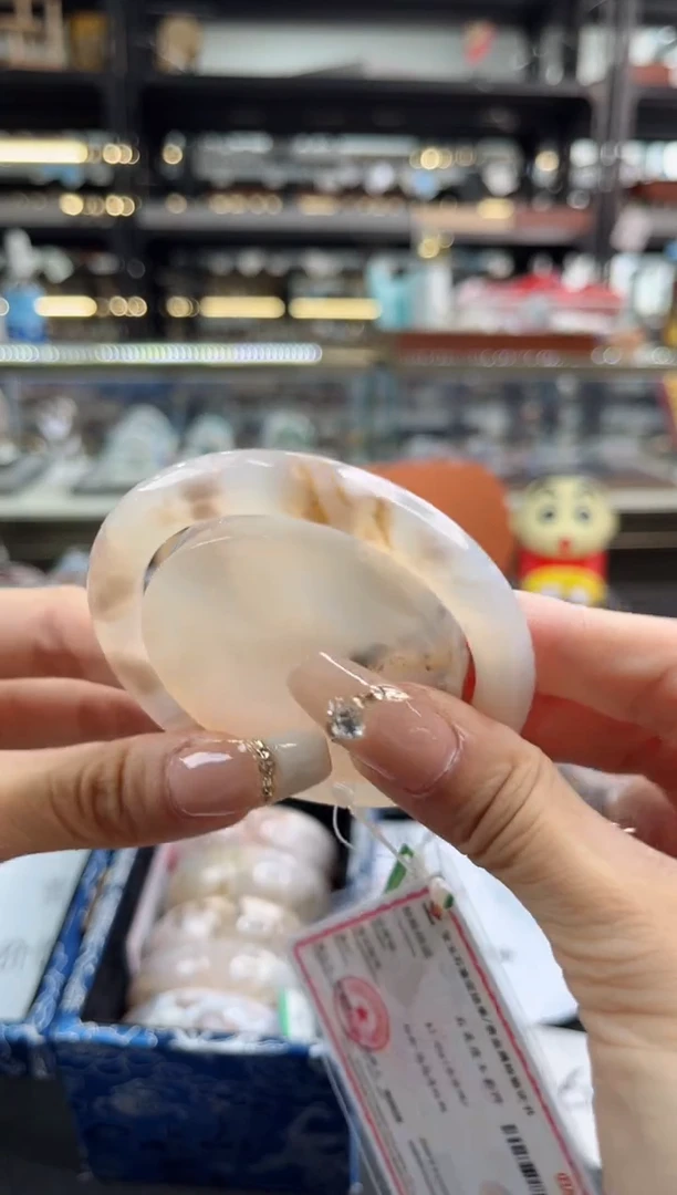 石英质玉手镯未镶嵌55圈口（赠品镯心）1984669