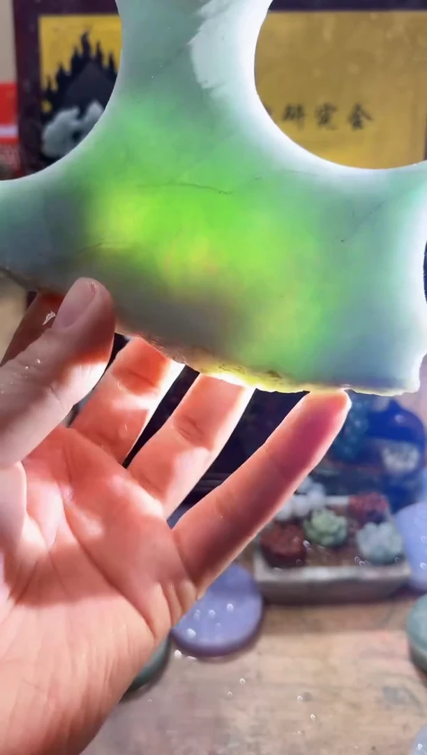 未镶嵌挂件翡翠A货常璀8071