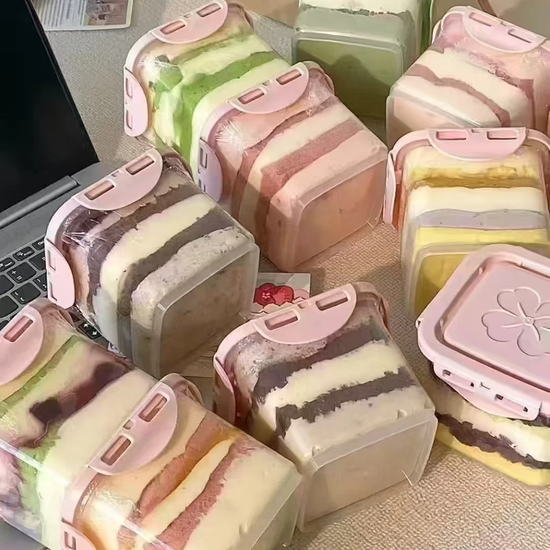 甜品千层蛋糕盒子蛋糕罐子蛋糕