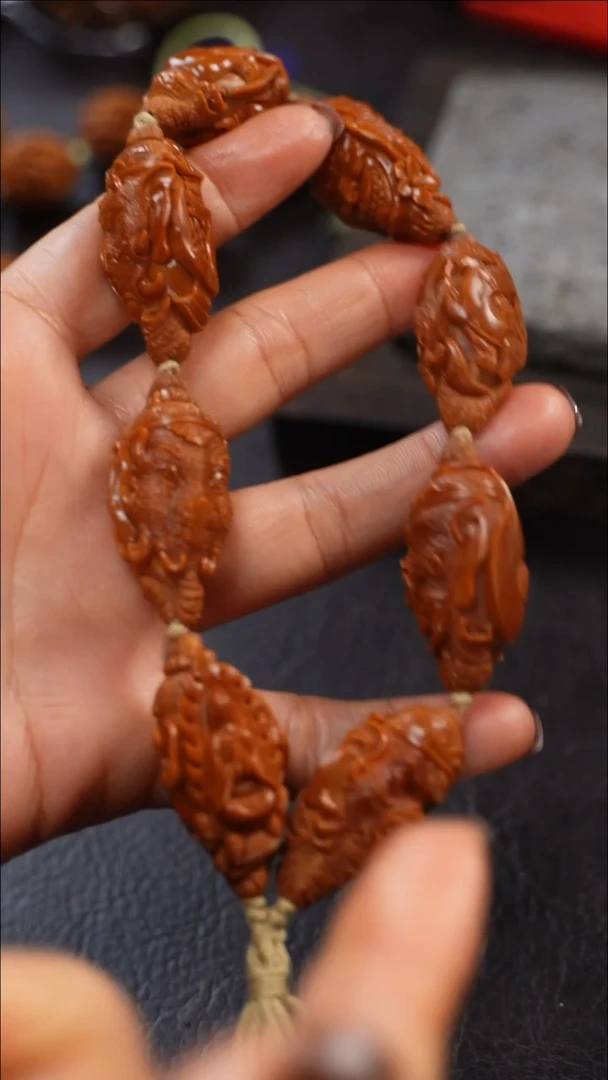 手串/手链橄榄核九林核雕文玩作品