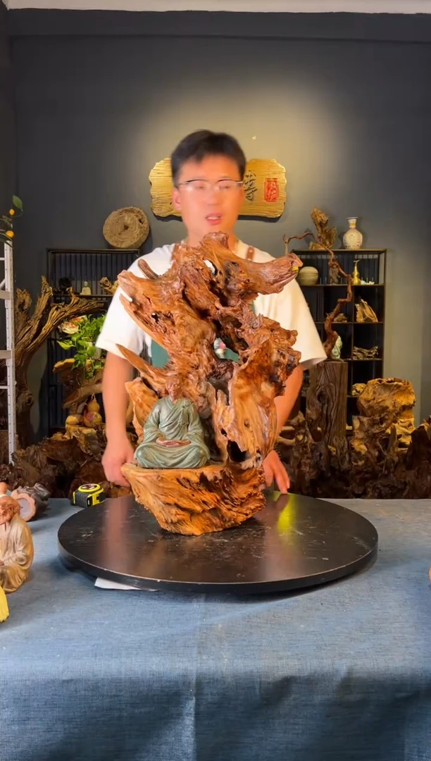 木卢师傅根艺作品（不包含人物摆件）