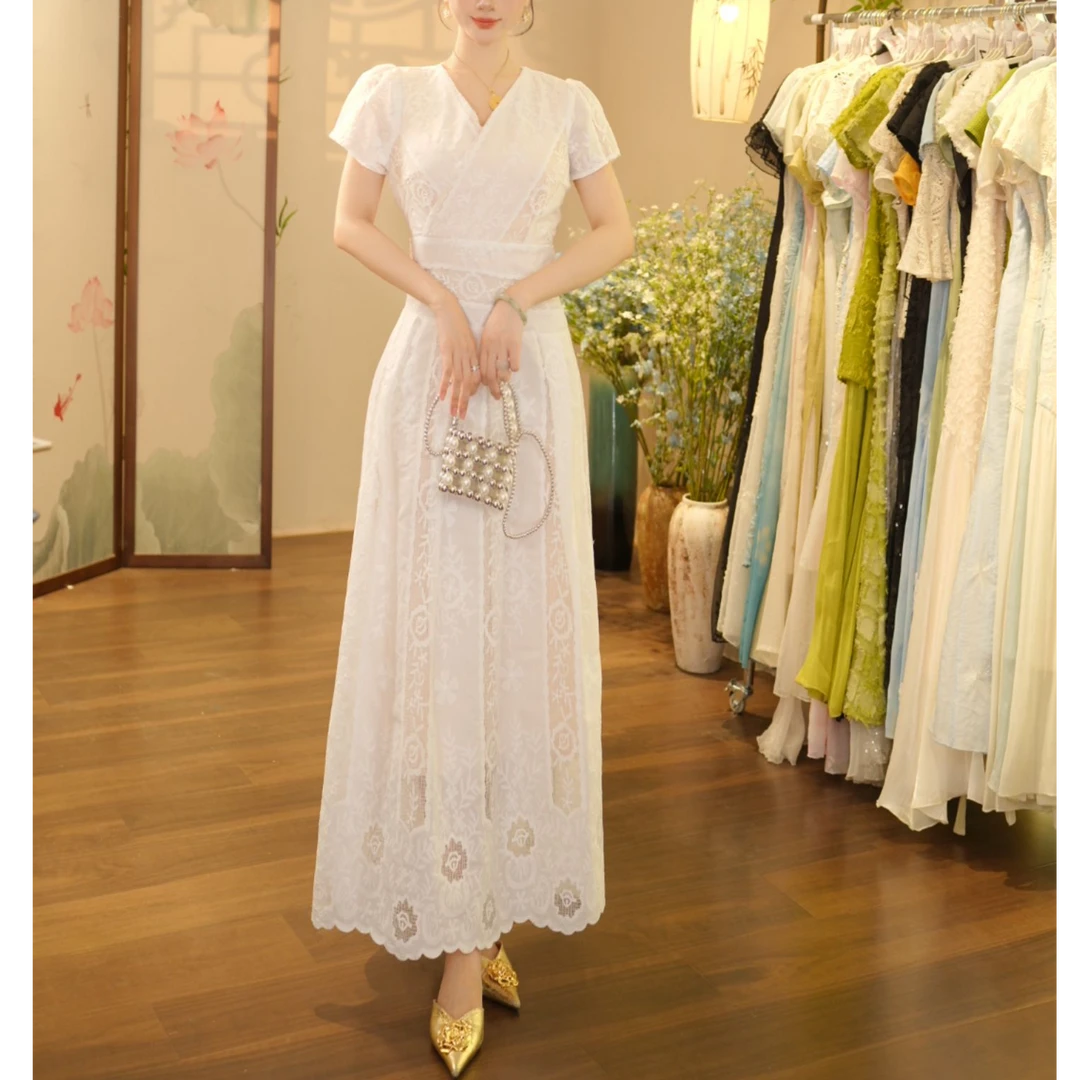 【温迪专属】花千语-1354 连衣裙（G005）-125cm