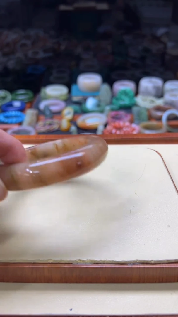 未镶嵌手镯石英质玉疏*060