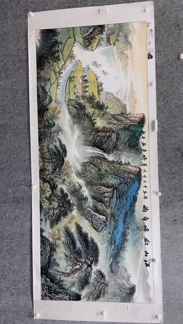 国画张传亭老师的作品3
