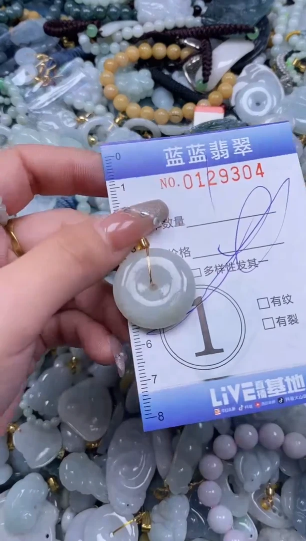 【闪购商品】翡翠颈饰未镶嵌闪购0129304多样性发其一