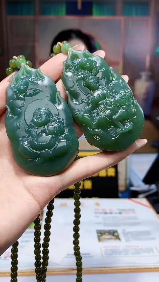 定制和田玉boss天然和田玉（拍一发一）