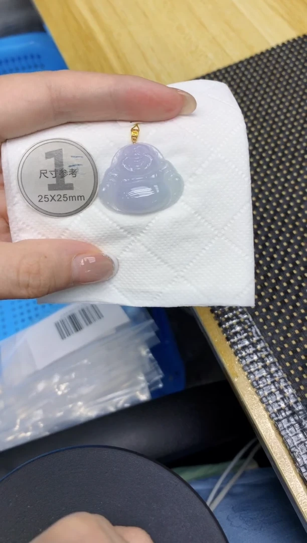 颈饰18K金镶嵌翡翠11111111