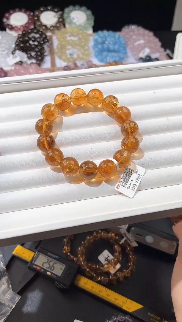 【闪购商品】水晶手链未镶嵌多样性发一黄阿赛