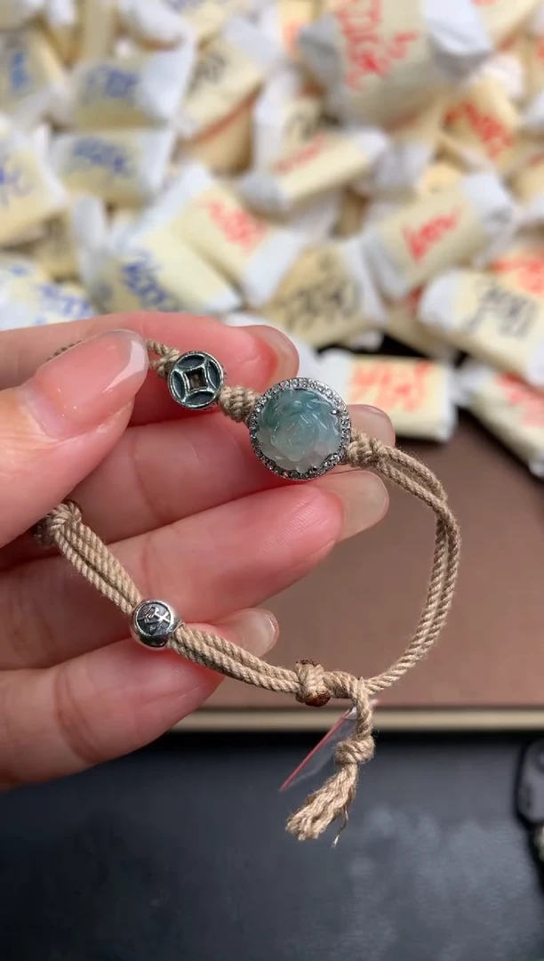 银S925镶嵌挂件翡翠诺****?一