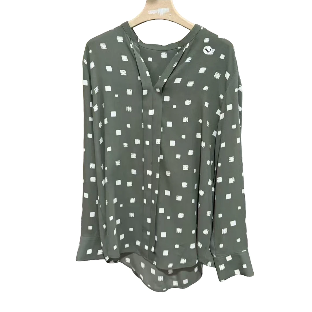 【2528】女款衬衣长袖时尚百搭休闲气质女士