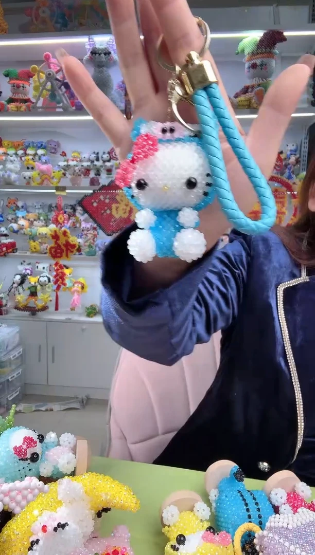 玻璃2348卡2水晶变装生肖材料包1套小猪