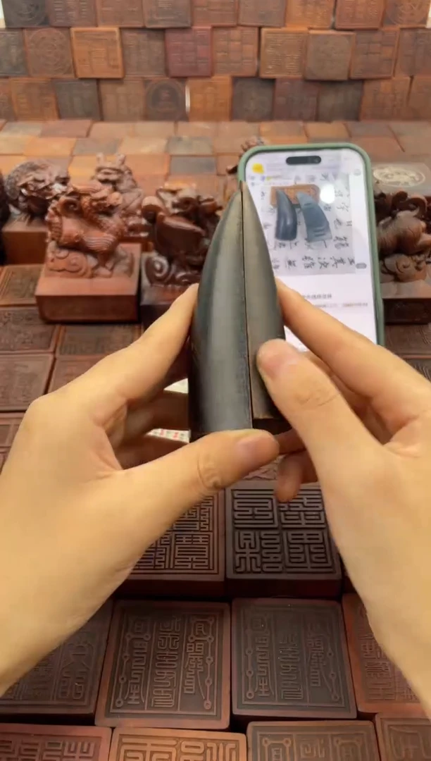 枣木枣木玉化9公分牛角平底大圣杯配说明书