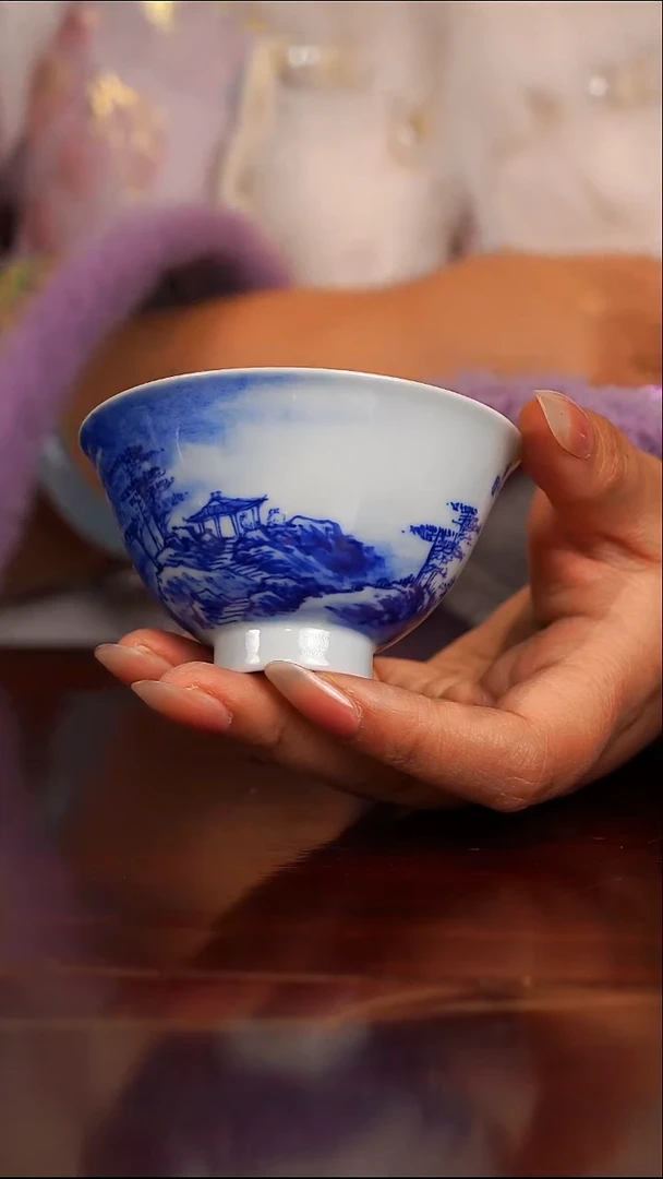 谢凯山房陶瓷主人杯