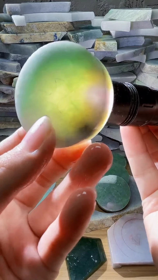 裸石翡翠天然翡翠A货石 南 153