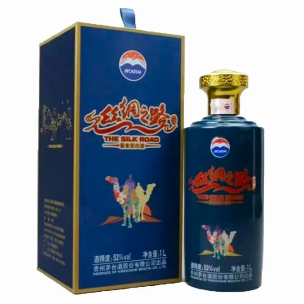 KWEICHOW MOUTAI/贵州茅台茅台丝绸之路【1L】单瓶装53度1L