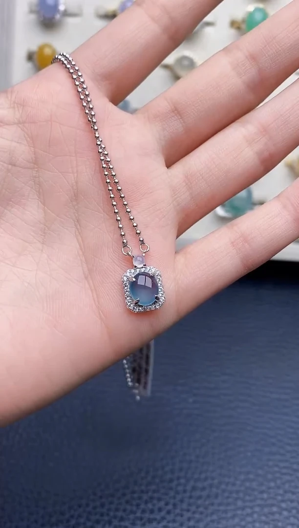 银S925镶嵌戒指翡翠1435