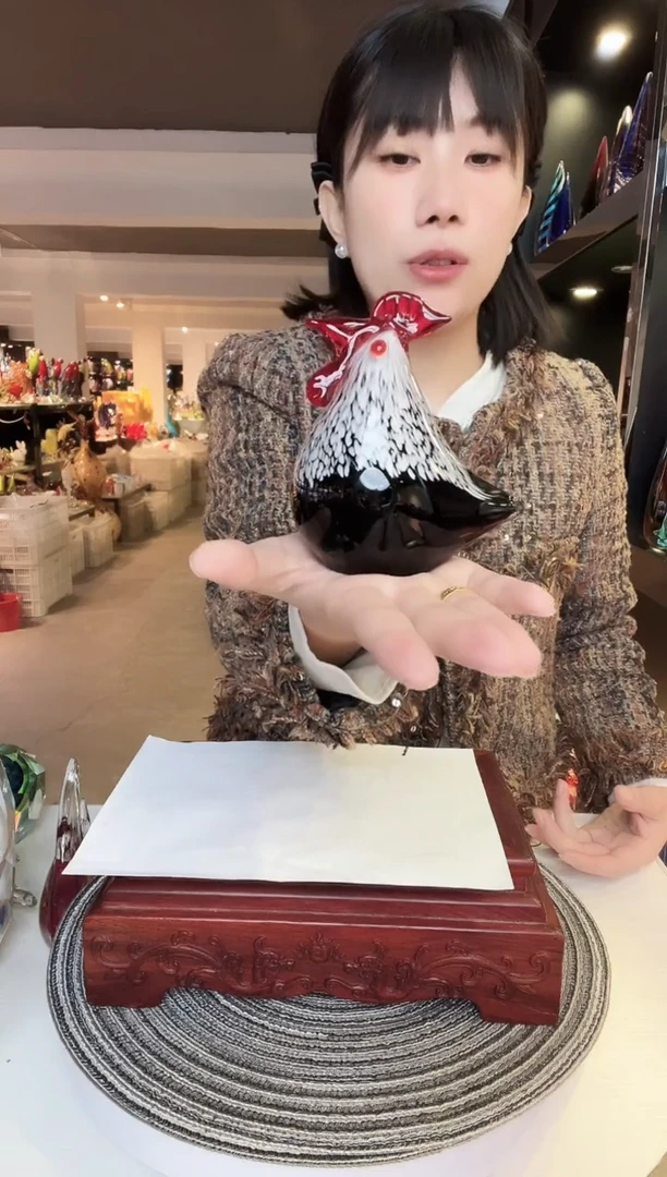 【闪购商品】茶盏琉璃摆件家居摆件