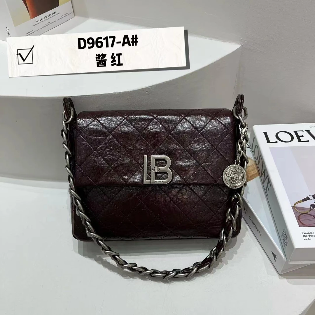 【Show Mi】ZT-D9617-A-酱红-轻奢小众时尚百搭女士包sm