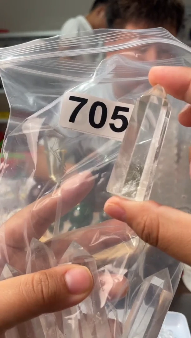 未镶嵌大型摆件（非配饰）水晶白水晶柱子多样性发其一705