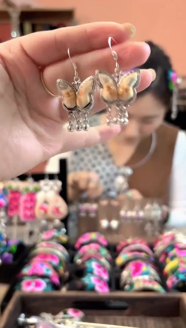 织绣艺枝独绣手工饰品14