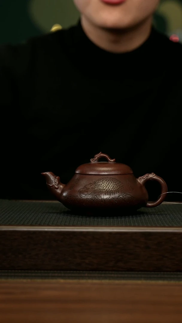 【闪购商品】紫砂茶壶宜兴原矿 手工 紫砂壶容量260CC