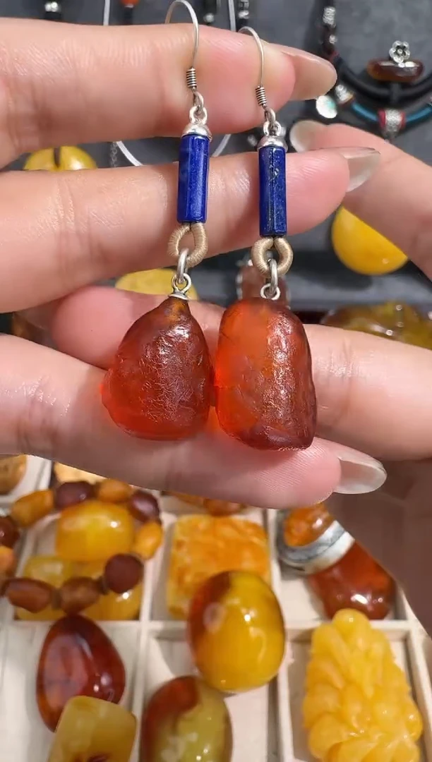 裸石琥珀未镶嵌彩*️琥珀