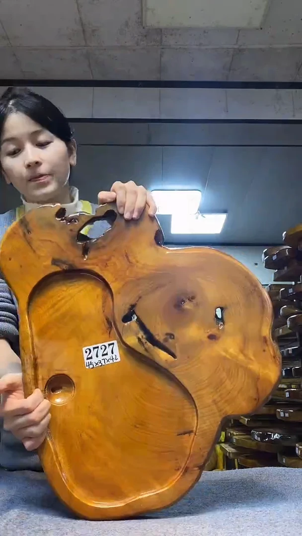 实木原木茶盘 一物一拍(不含配件）