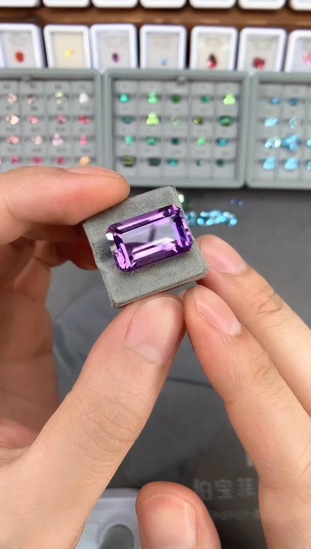 【闪购商品】定制水晶裸石未镶嵌15.8ct