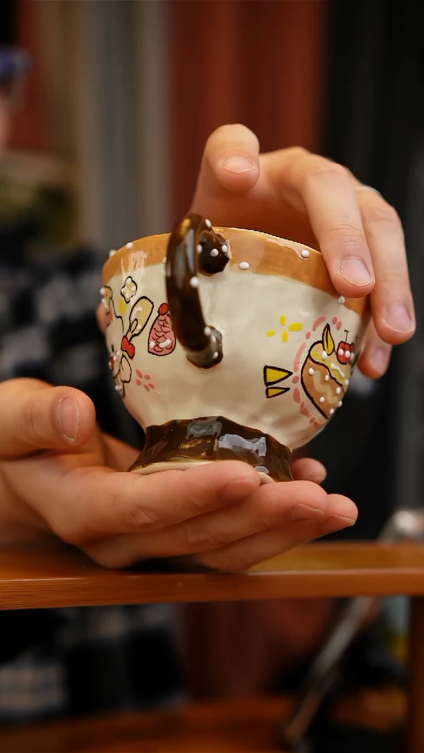 摆件景德镇文创卡哇伊日式系列陶瓷86