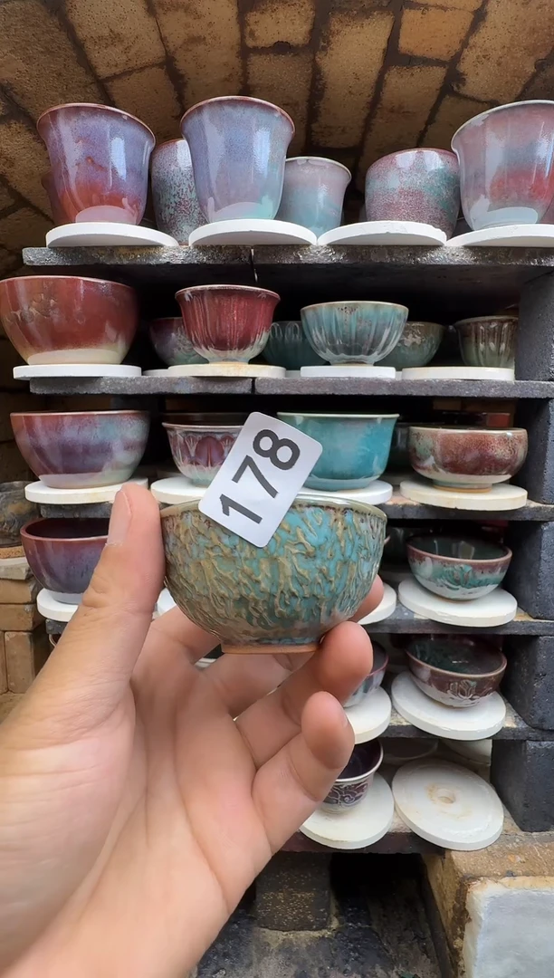杯子178钧瓷 原产地  原矿釉 主人杯
